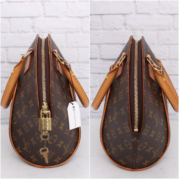 Louis Vuitton Ellipse PM Monogram Satchel Purse Handbag Tote LV Leather A2893 - Picture 8 of 8